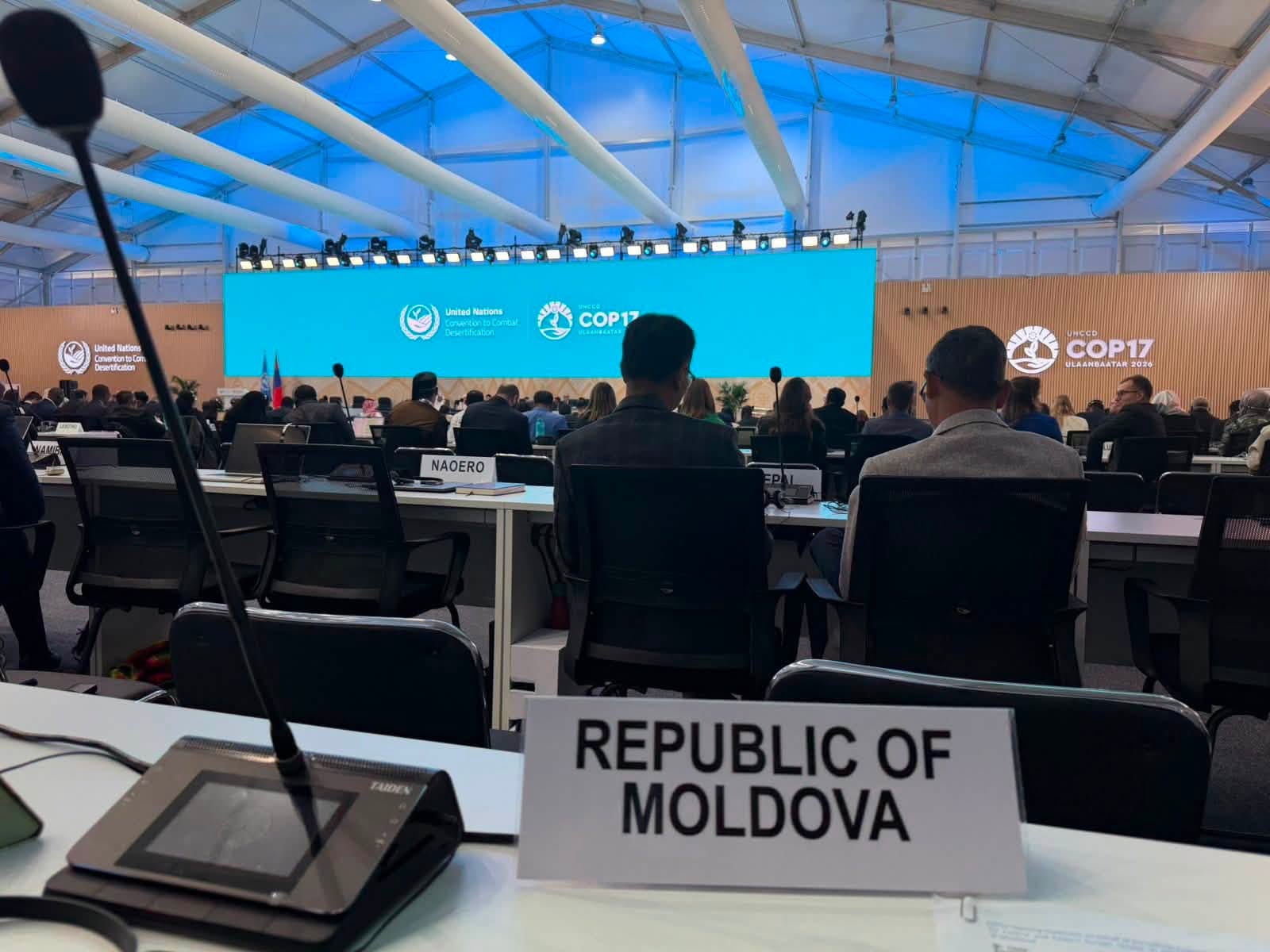 FOTO // Republica Moldova participă la COP17 privind combaterea deșertificării și restaurarea terenurilor