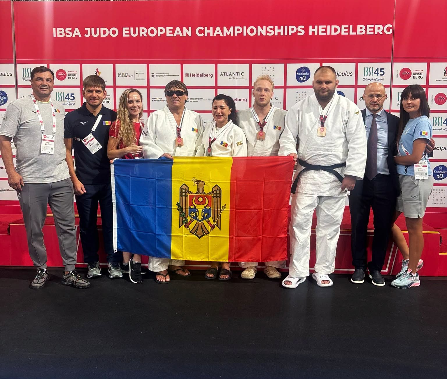 FOTO // Patru medalii pentru Republica Moldova la Campionatul European de parajudo