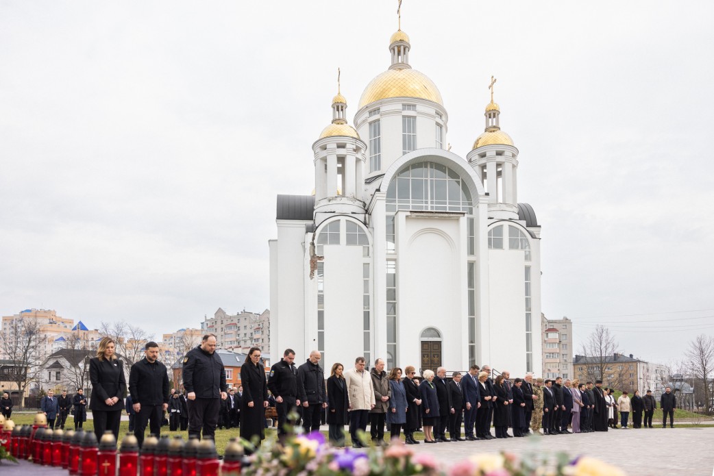 Președintele Parlamentului, Igor Grosu, participă la Summitul de la Bucha