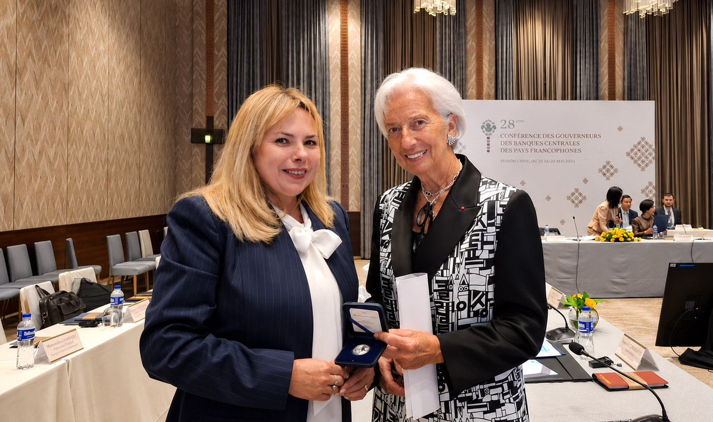 Evoluțiile macroeconomice și financiare regionale, discutate de guvernatoarea BNM, Anca Dragu, și președinta Băncii Centrale Europene, Christine Lagarde