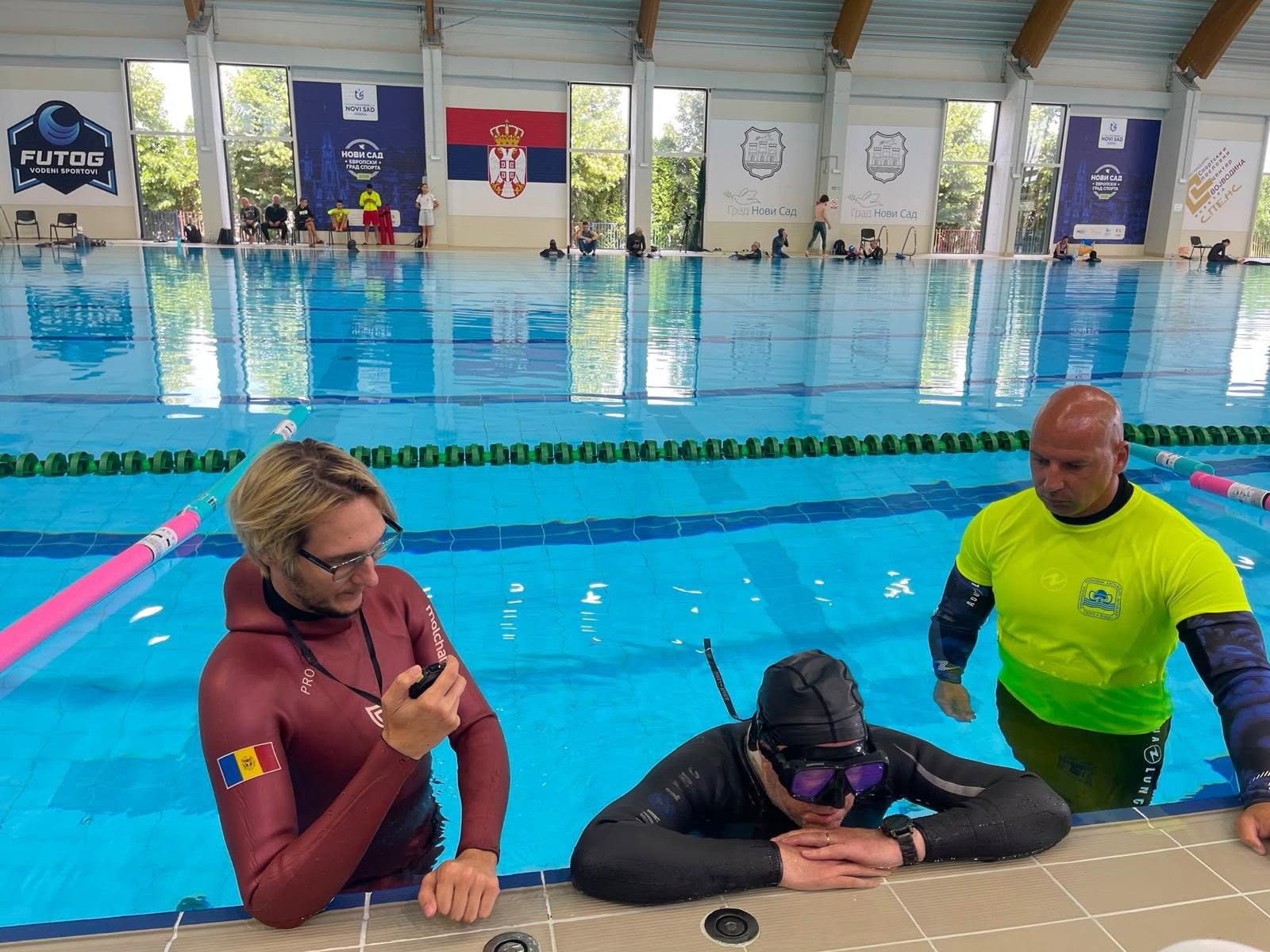 Cinci recorduri naționale pentru Republica Moldova la Campionatul Mondial de scufundări în bazin închis