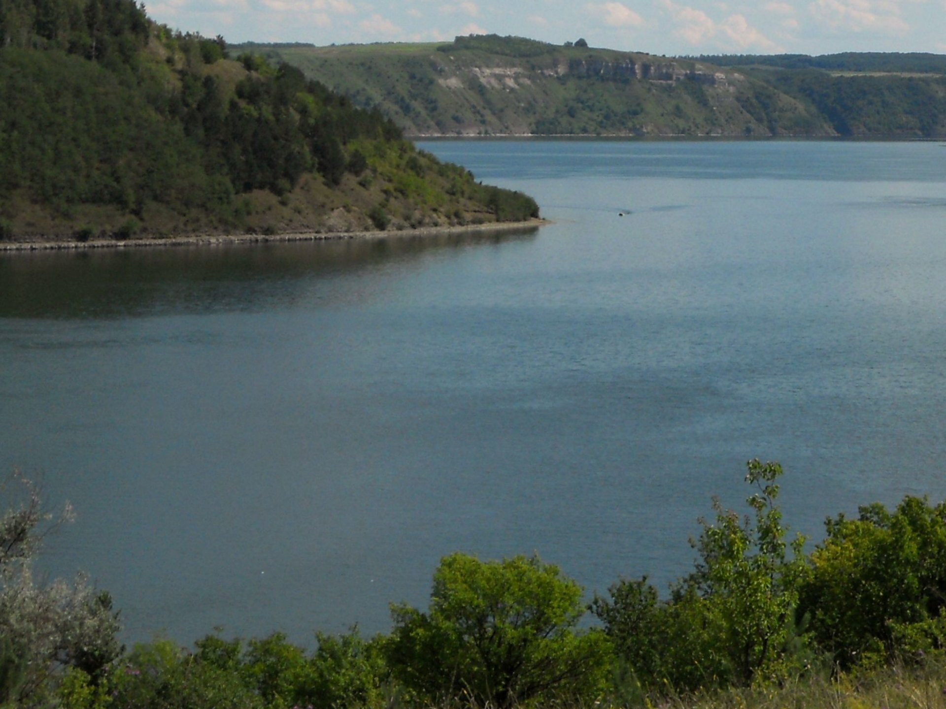 Debitul de intrare în lacul de acumulare de la Novodnistrovsk a coborât la un nivel alarmant