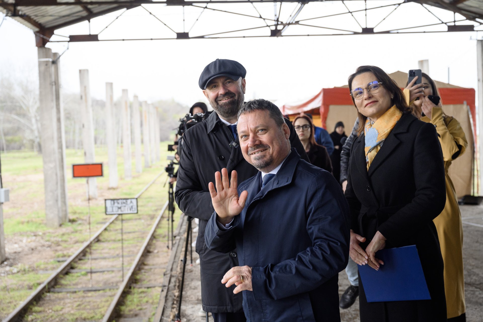 Tronsonul de cale ferată Cantemir -Fălciu, reabilitat și modernizat. Vicepremierul Vladimir Bolea: „Punem pe hartă un nou traseu logistic care leagă portul Constanța cu Republica Moldova și asigură tranzitul spre Ucraina”