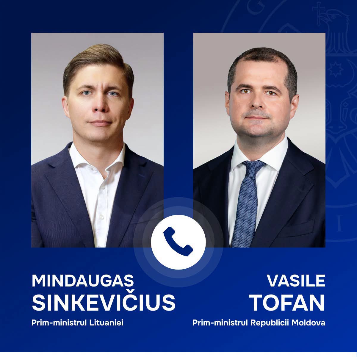 Prim-ministrul Vasile Tofan a discutat cu omologul său lituanian despre avansarea parcursului european al Republicii Moldova