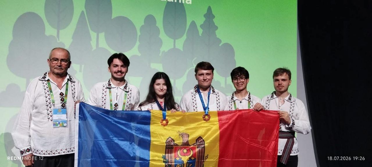 Trei distincții pentru Republica Moldova la Olimpiada Internațională de Biologie