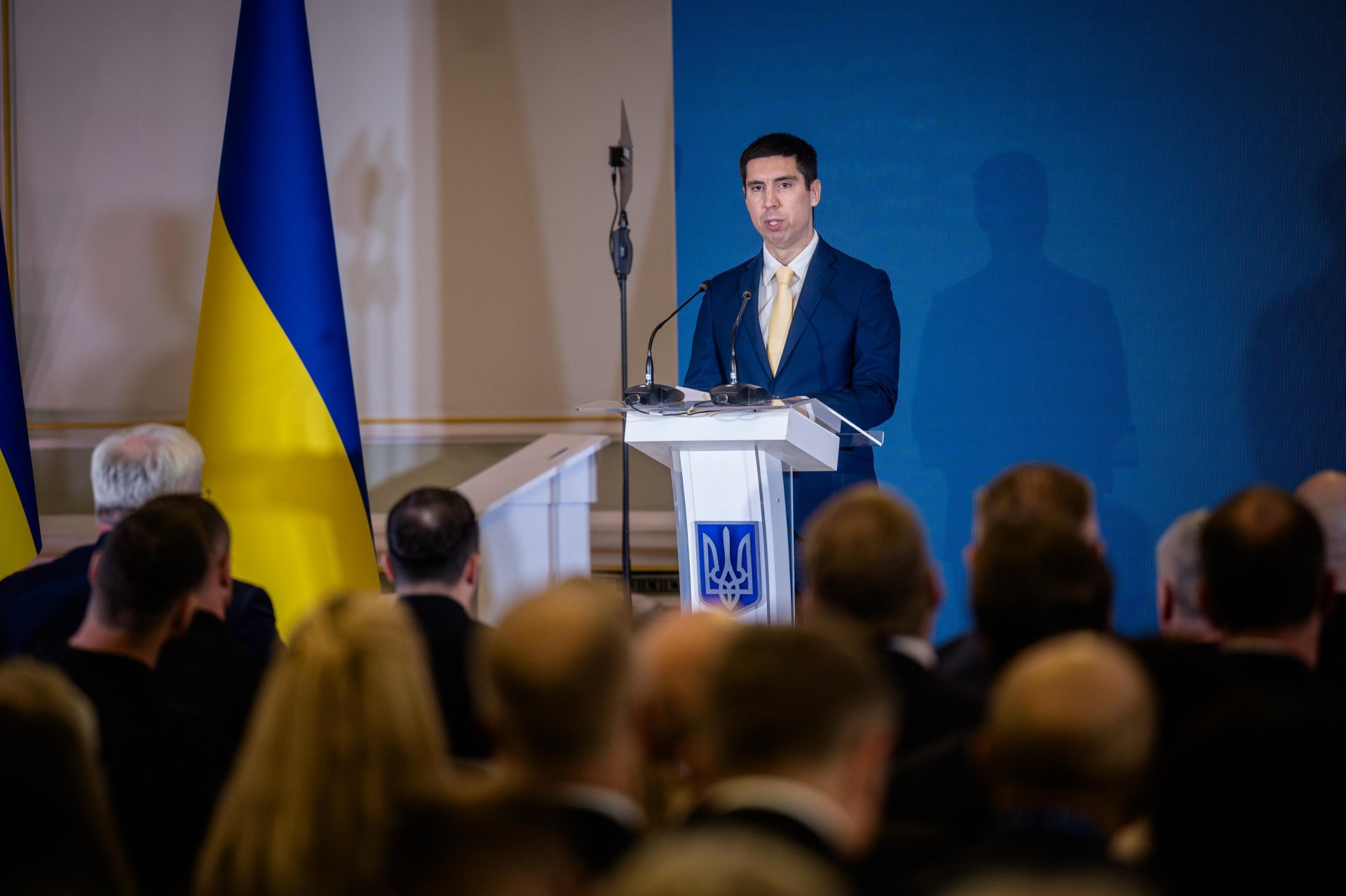 VIDEO // Mihai Popșoi, la Reuniunea șefilor misiunilor diplomatice ale Ucrainei: „Republica Moldova a făcut alegerea. Ne-am alăturat Ucrainei”
