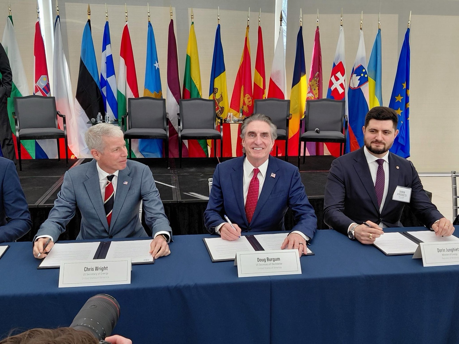 Moldovan energy minister at Transatlantic Gas Security Summit says partnership with USA essential for strengthening energy security in Central, Eastern Europe