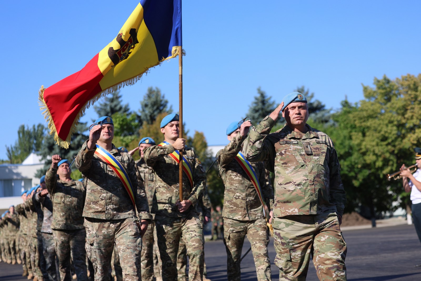 FOTO // Contingentul KFOR-24 al Armatei Naționale și-a încheiat misiunea în Kosovo