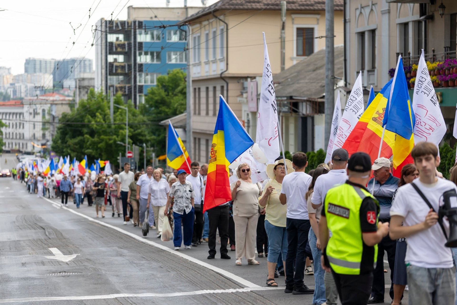 Un marș al familiei a avut loc la Chișinău