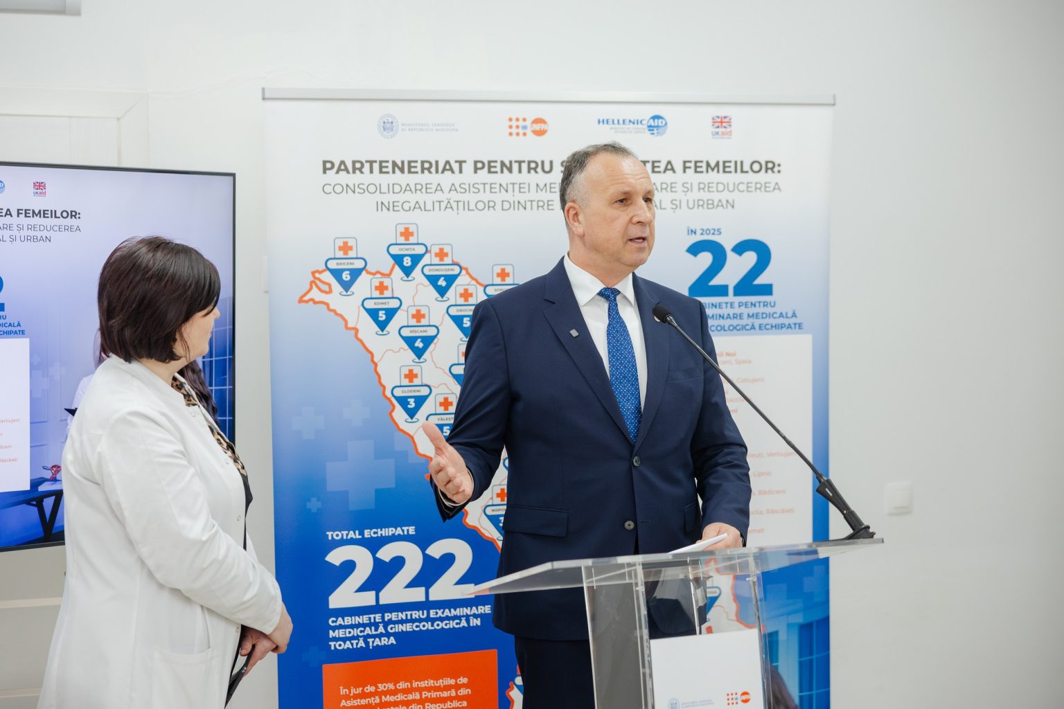 Noi cabinete ginecologice modernizate în 11 instituții medicale