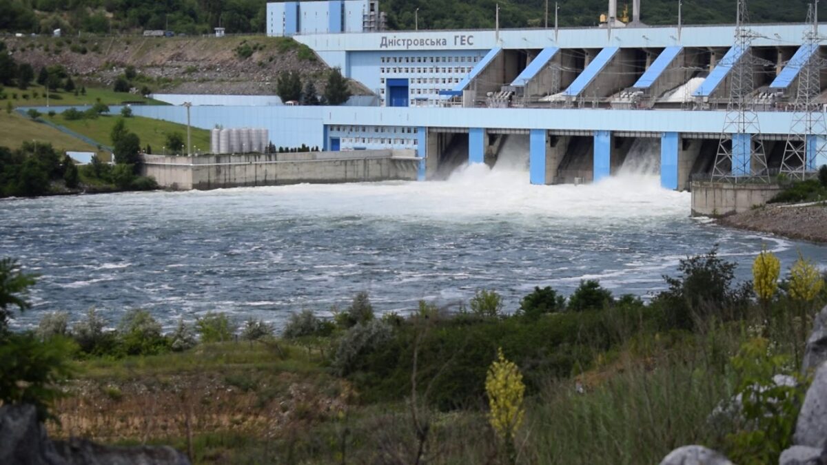 VIDEO // Nivelul apei din lacul de acumulare Novodnestrovsk continuă să scadă