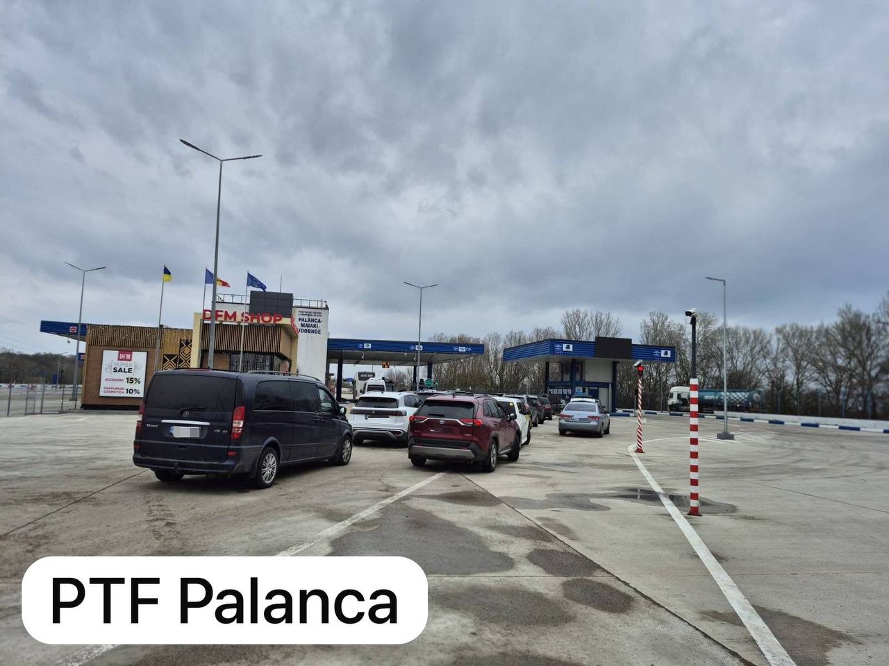 Atenție, călători! Trafic intens în postul vamal Palanca