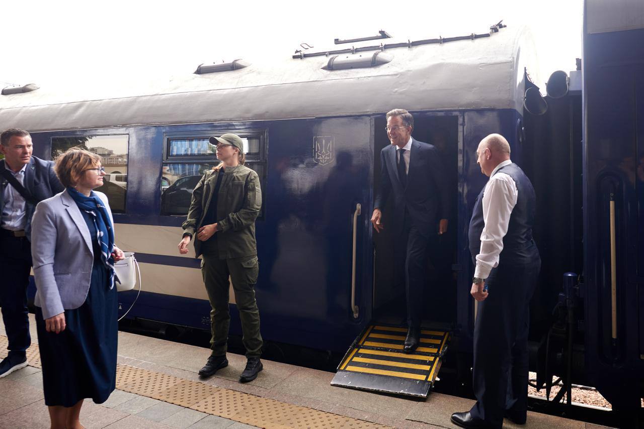 Secretarul general al NATO, Mark Rutte, efectuează o vizită la Kiev