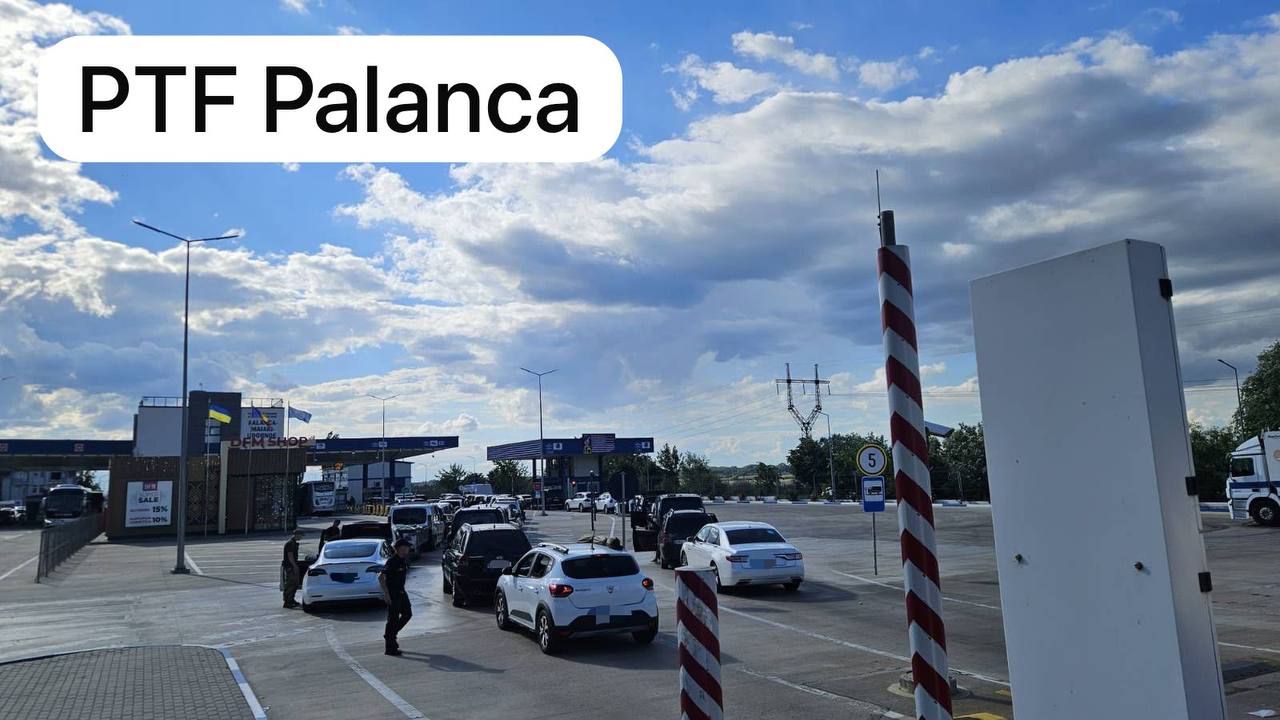 Atenție, călători! Trafic intens la punctul de trecere Palanca