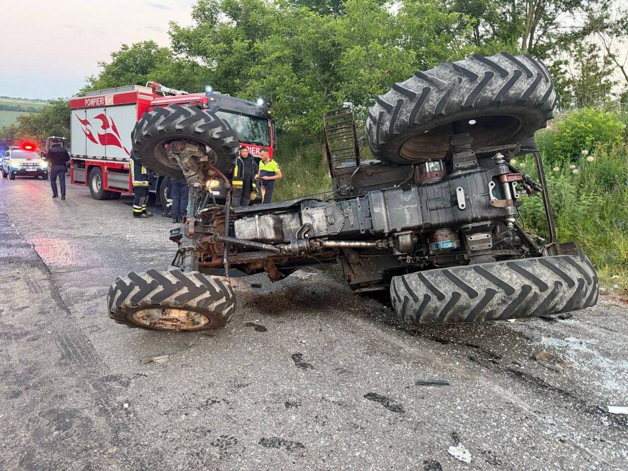 Un bărbat a murit, iar trei persoane au fost rănite într-un accident produs lângă Orhei
