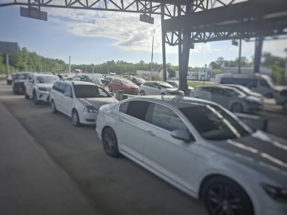 Atenție, călători! Trafic intens la vama Sculeni pe sensul de ieșire din Republica Moldova