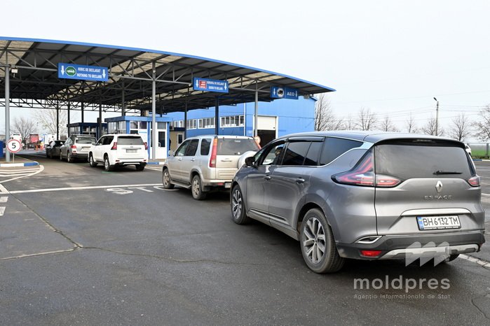 Atenție, călători! Trafic sporit la postul Giurgiulești - Galați, pe sensul de ieșire din țară