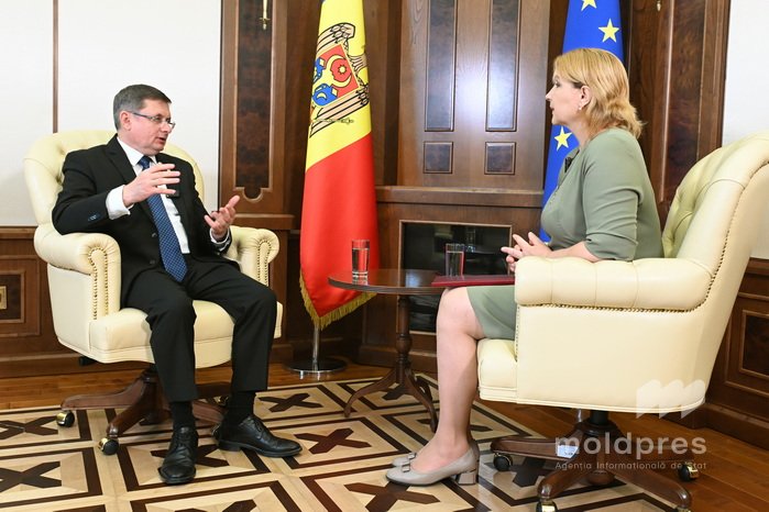 Igor Grosu, pentru MOLDPRES: „Ambiția noastră este ca raportul Comisiei Europene din acest an să fie și mai bun”