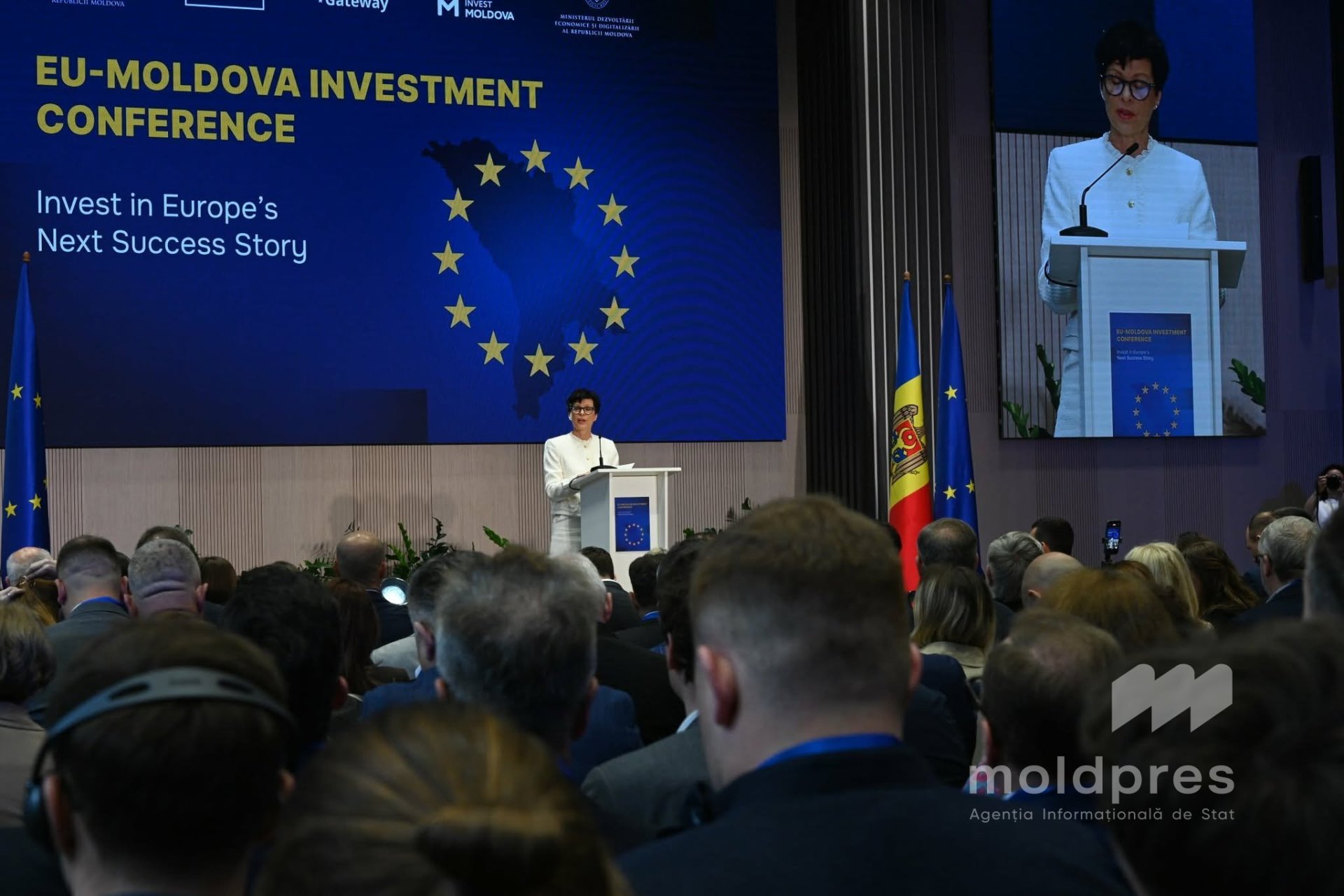 LIVE TEXT // Conferință investițională R. Moldova – UE și-a deschis lucrările la Chișinău. Marta Kos: „Europa vede potențialul Republicii Moldova”