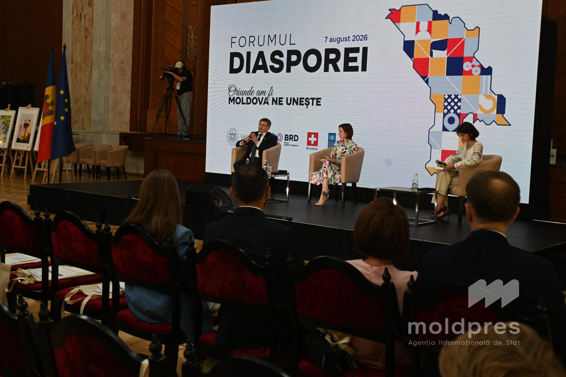 Speakerul Igor Grosu, la Forumul Diasporei: „R. Moldova face eforturi, lucrează și demonstrează, prin cetățenii săi de acasă și de peste hotare, că merită să devină parte a marii familii europene”