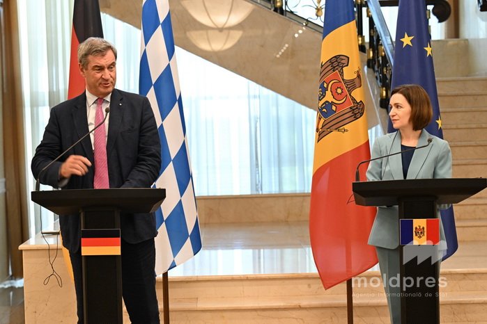 VIDEO // Republica Moldova și landul Bavaria vor crea o comisie interguvernamentală pentru cooperare economică