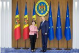Premierul Natalia Gavrilița a discutat cu ministru