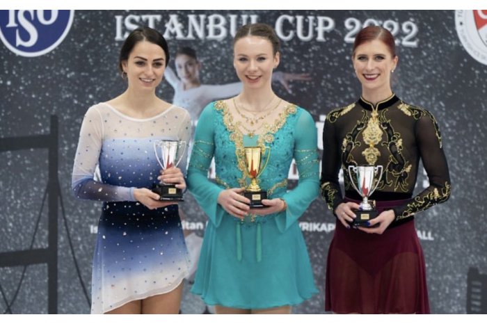 Молдавская спортсменка выиграла международный турнир по фигурному катанию