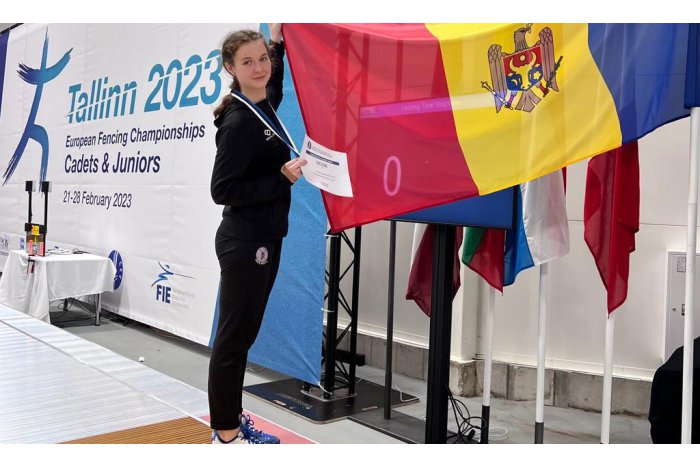 Ульяна-Думитрица Жосан завоевала бронзовую медаль на чемпионате Европы по фехтованию