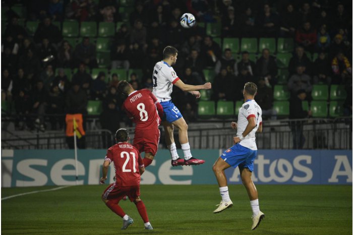 Сборная Молдовы по футболу сыграла вничью с Чехией 