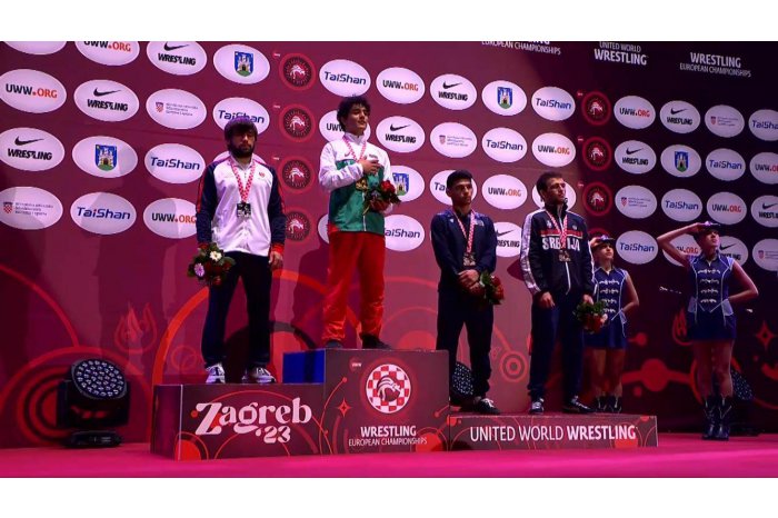 Luptătorul Victor Ciobanu a obținut medalia de argint la Campionatul European