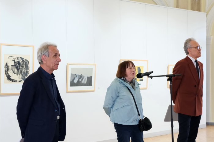 Anniversary exhibition by Moldovan drawer inaugurated at Chisinau-based museum  