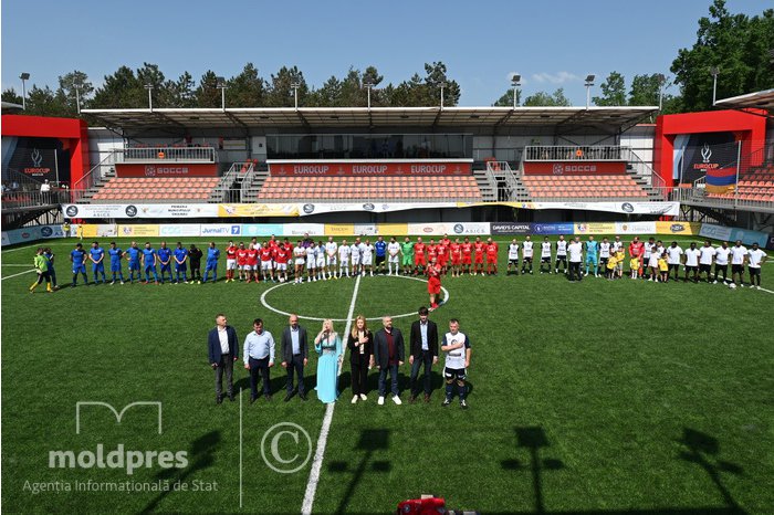 Fotoreportaj  European Media Cup. Turneu internațional de fotbal al presei sportive 