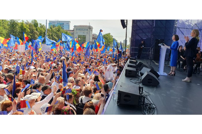 Rezoluția Adunării „Moldova Europeană”, adoptată în Piața Marii Adunări Naționale la 21 mai 2023