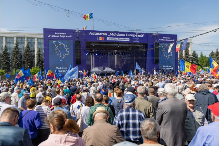 Prim-ministrul Dorin Recean: Astăzi, la Adunarea „Moldova Europeană”, am spus clar că noi suntem europeni