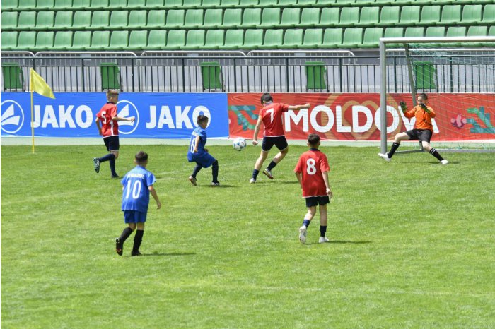 Republican football tournaments for children nominates winners in Moldova 