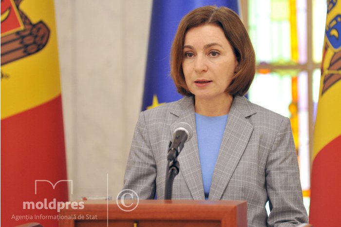Șefa statului salută decizia UE de a-i sancționa pe cei care amenință stabilitatea și securitatea Republicii Moldova