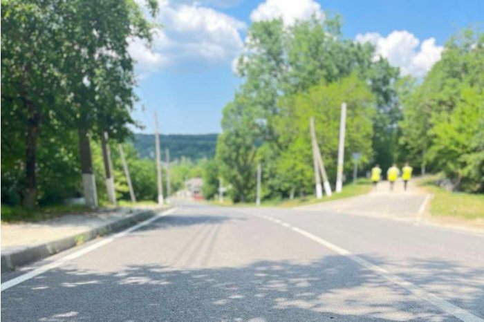 Regional road segment renovated in central Moldova 