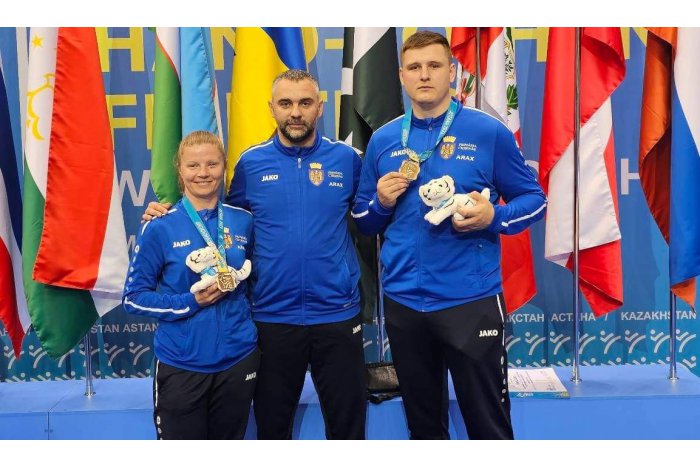 Moldova's national team gets silver, bronze medals at Hand-to-hand Fight Championships 