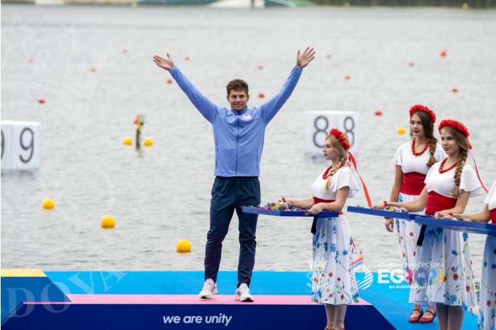 Moldovan canoeist wins bronze medal at the European Games in Poland 
