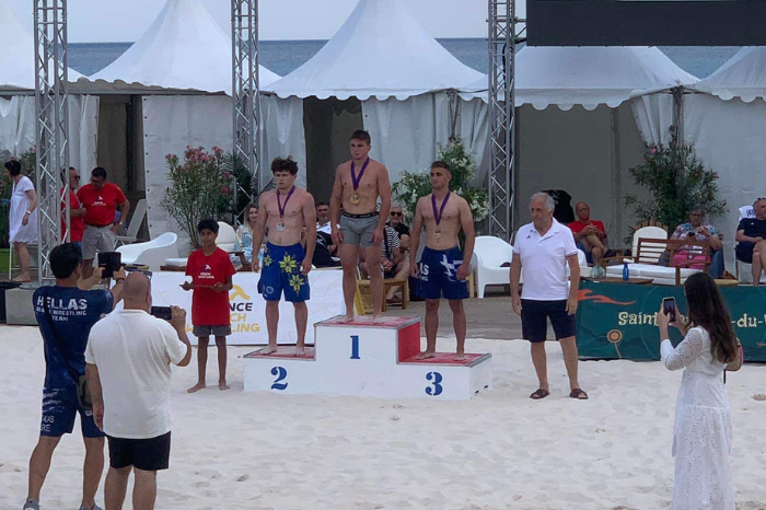Two gold medals for Moldova at European Beach Wrestling Championship