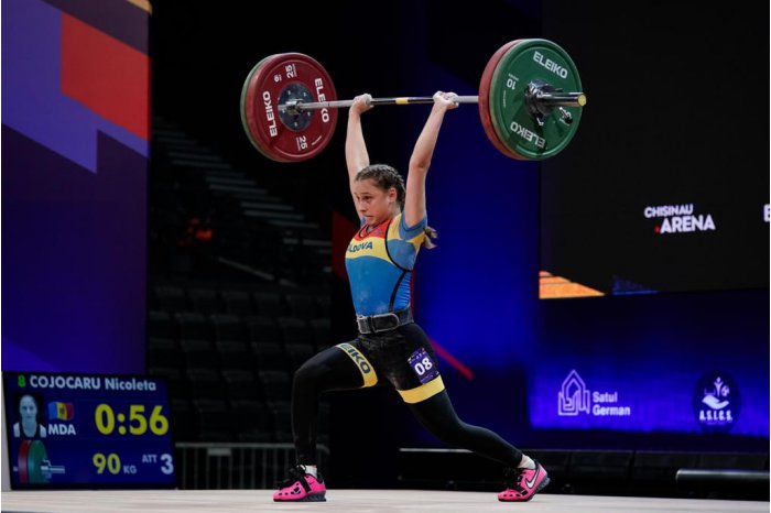 Moldovan athletes won nine medals at European Weightlifting Championship