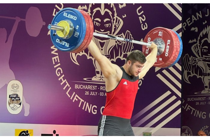 Moldova won third gold medal at European Junior Weightlifting Championship