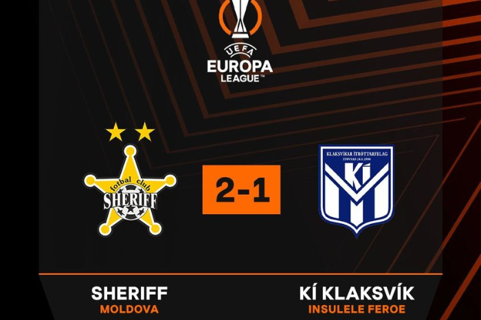 Sheriff Tiraspol team defeats champion of Faroe Islands, qualifies for Europa League groups  