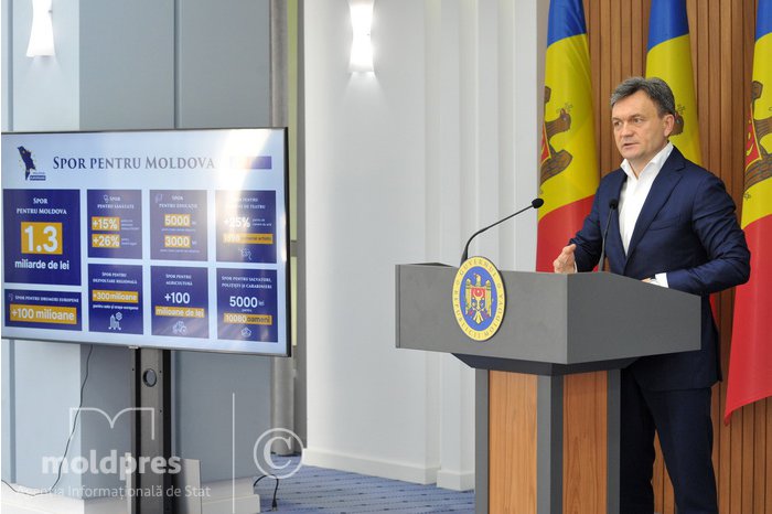 PM presents economic growth for Moldova program 