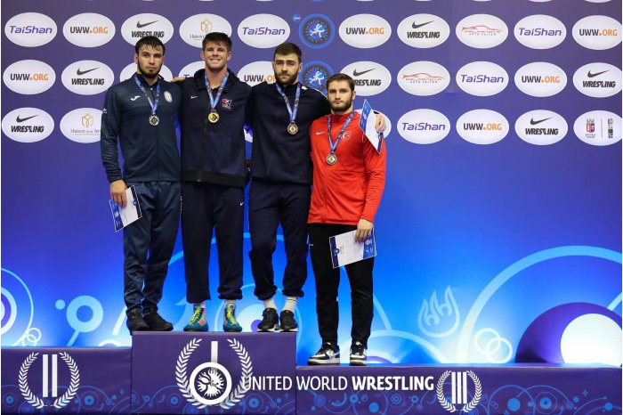 Раду Лефтер завоевал серебряную медаль на чемпионате мира по борьбе U-23