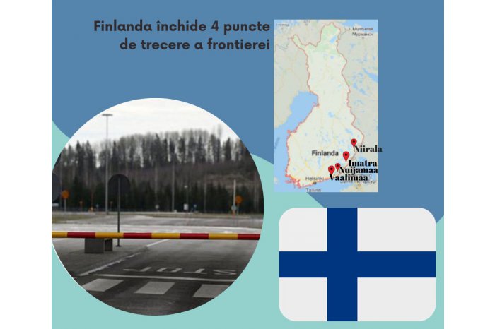 Финляндия закрыла четыре пункта пересечения границы