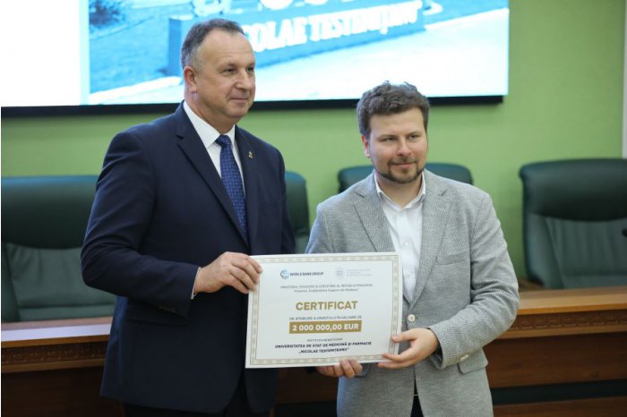 USMF „Nicolae Testemițanu” a obținut un grant în valoare de 2 mln de euro pentru implementarea subproiectului FORCE-Farm