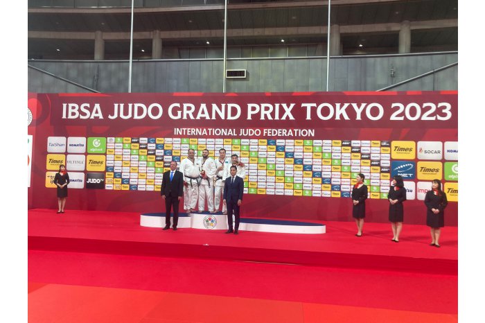 Moldova's national team of para judo gets two medals at IBSA's Grand Prix in Tokyo   