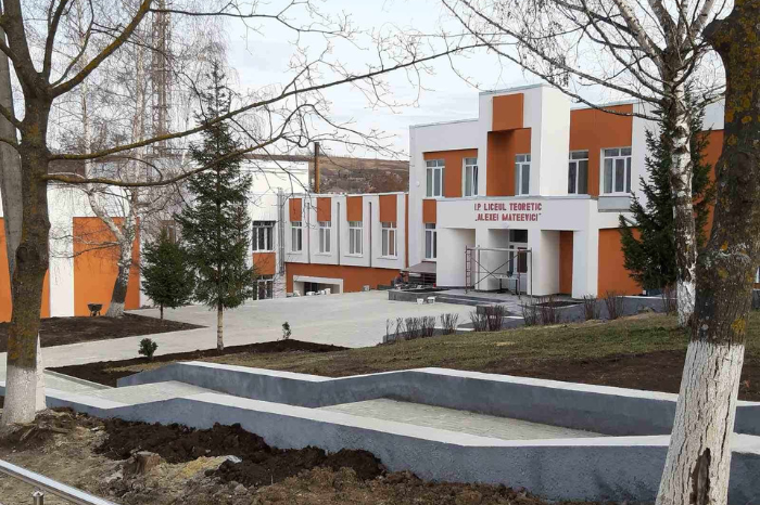 Un liceu din Șoldănești a devenit mai eficient ene