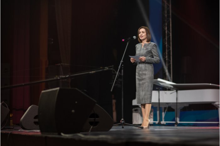 Președinta Maia Sandu a participat la deschiderea Festivalului Internațional de Muzică „Mărțișor”
